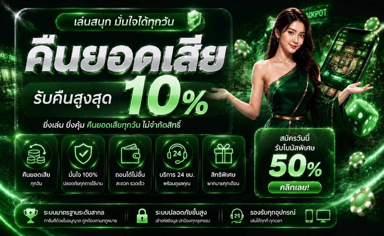 ระบบฝากถอน PREM198 อัตโนมัติรวดเร็ว ปลอดภัย ไม่มีขั้นต่ำ